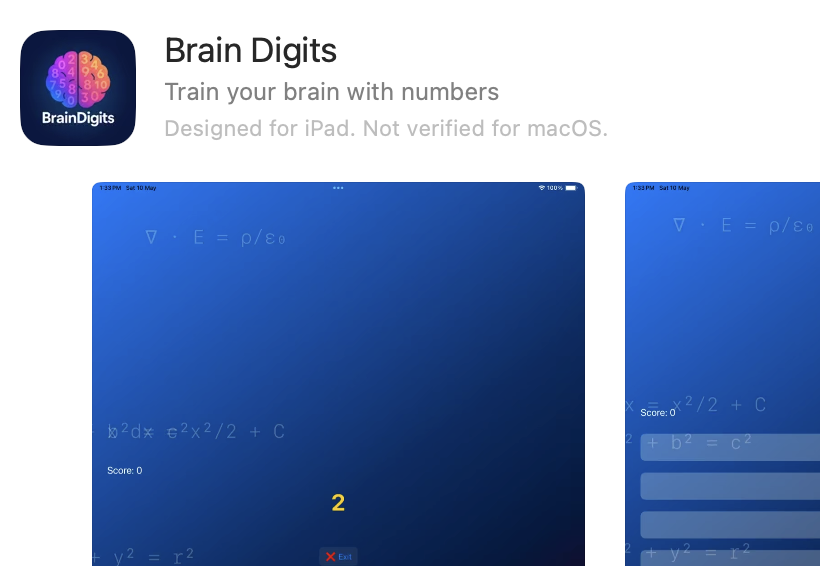 Brain Digits