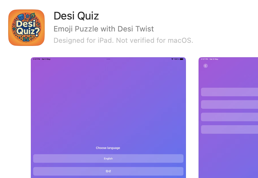 Desi Quiz