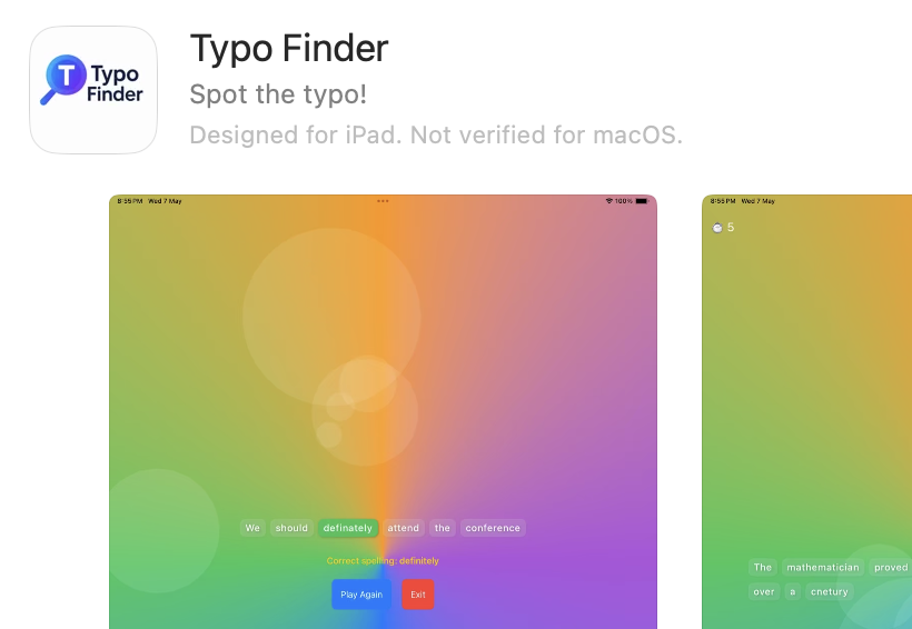 Typo Finder
